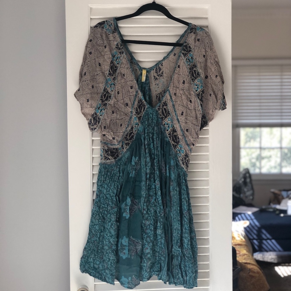 FREE PEOPLE Mini Dress Size L